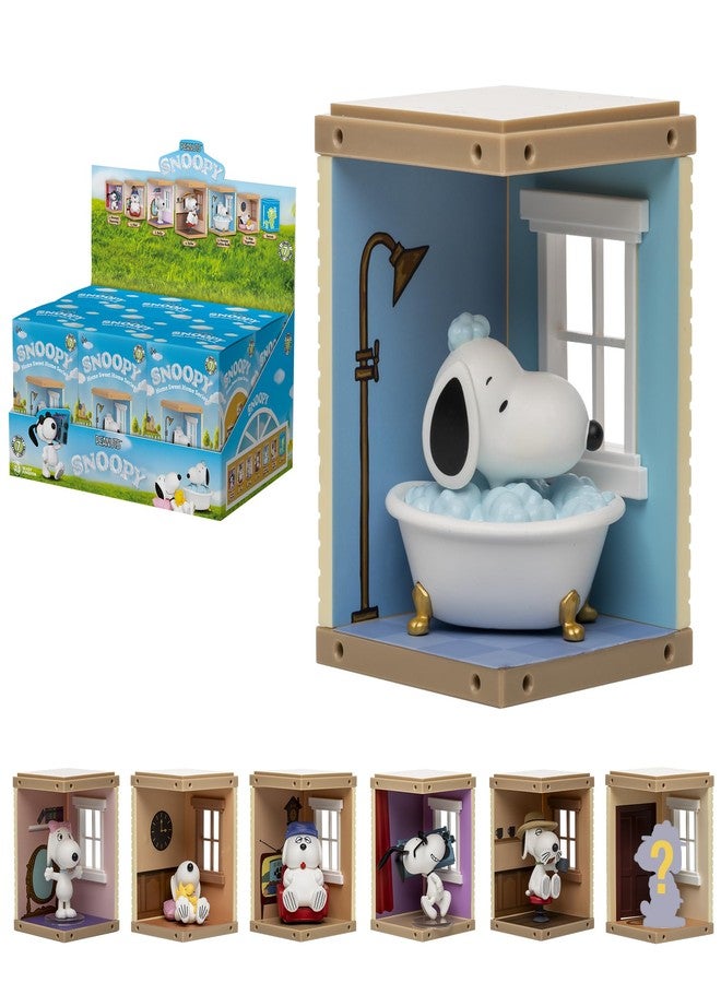 YuMe Peanuts Snoopy Hero Box Blind Box Home Sweet Home Series Mystery Collectible Figures, Case of 6 - Image 1