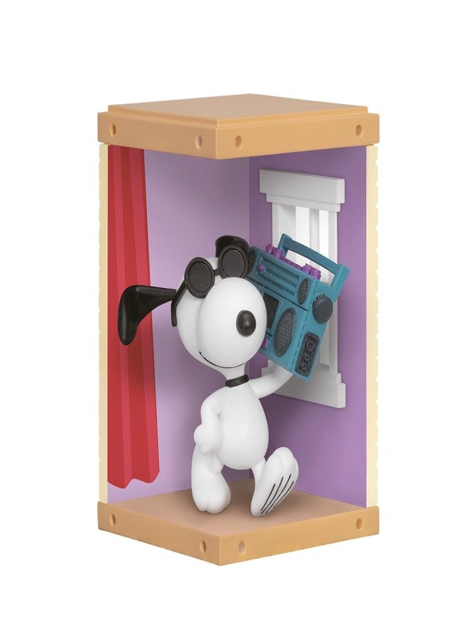 YuMe Peanuts Snoopy Hero Box Blind Box Home Sweet Home Series Mystery Collectible Figures, Case of 6 - Image 4