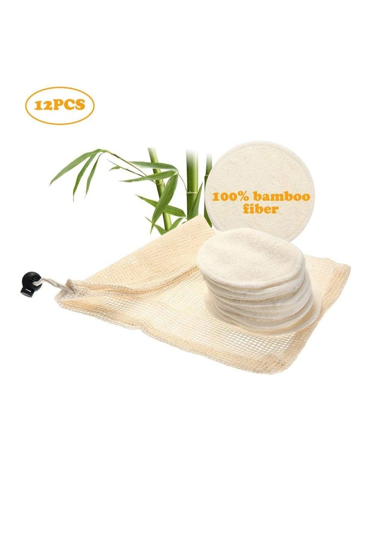 ORiTi - 12-Piece Makeup Remover Pads Reusable - Image 1