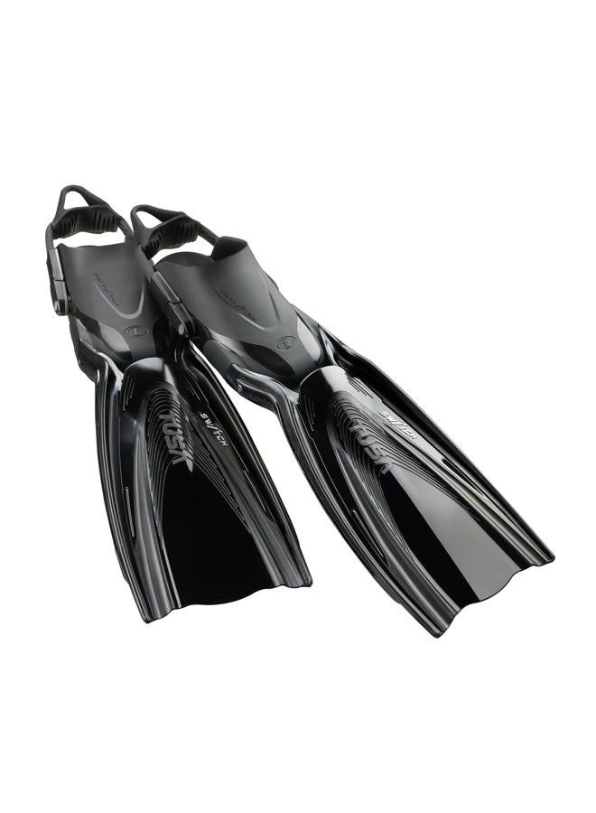 TUSA زعنفة الغوص تسا SF-0104 هاي فليكس سويتش، كبيرة، سوداء - Image 1