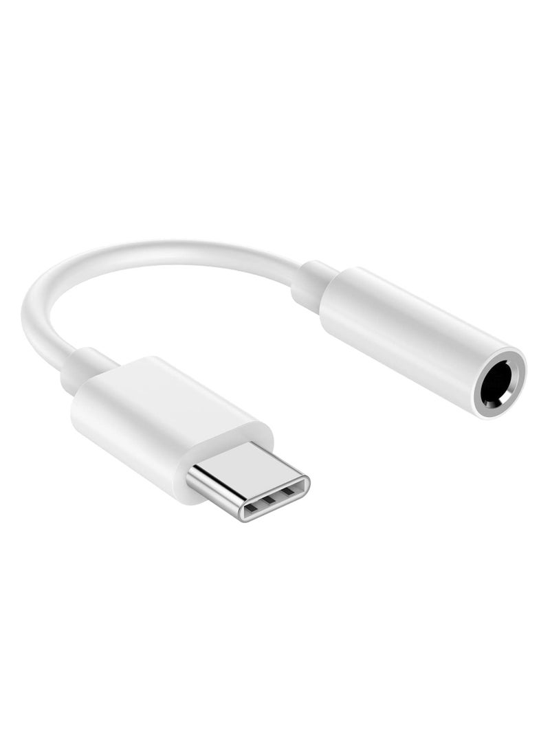 Concretization - Apple Headphones Adapter【MFI Certified】Type c to 3.5mm Headphone Jack Converter Compatible for iPhone 15/15 Pro/15 Pro Max, iPad Pro, Air 5/4, 10th, Samsung Galaxy Headphones all iPhones iOS devices - Image 1