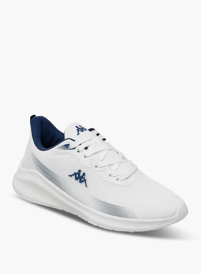 Kappa Men's Logo Print Lace-Up Sports Shoes