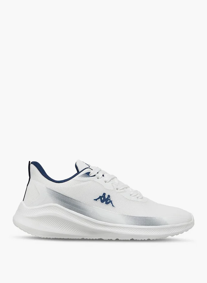 Kappa Men's Logo Print Lace-Up Sports Shoes