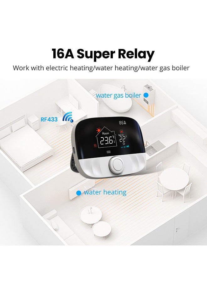 Generic - Tuya WIFI Temperature Controller Weekly Programmable Temperature Timing Setting Mobilephone Tuya SmartLife APP Remotely Control - Image 1