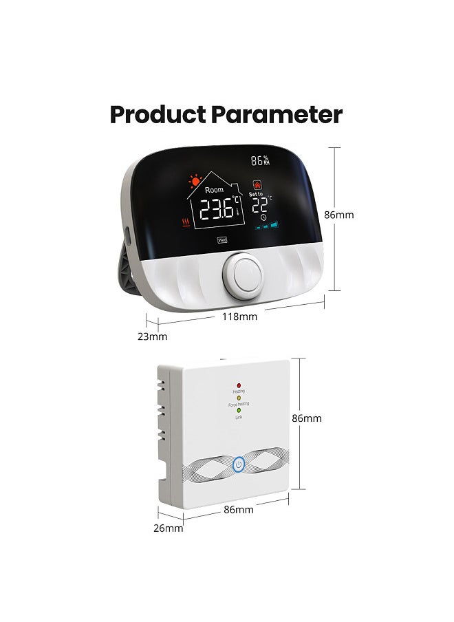 Generic - Tuya WIFI Temperature Controller Weekly Programmable Temperature Timing Setting Mobilephone Tuya SmartLife APP Remotely Control - Image 1