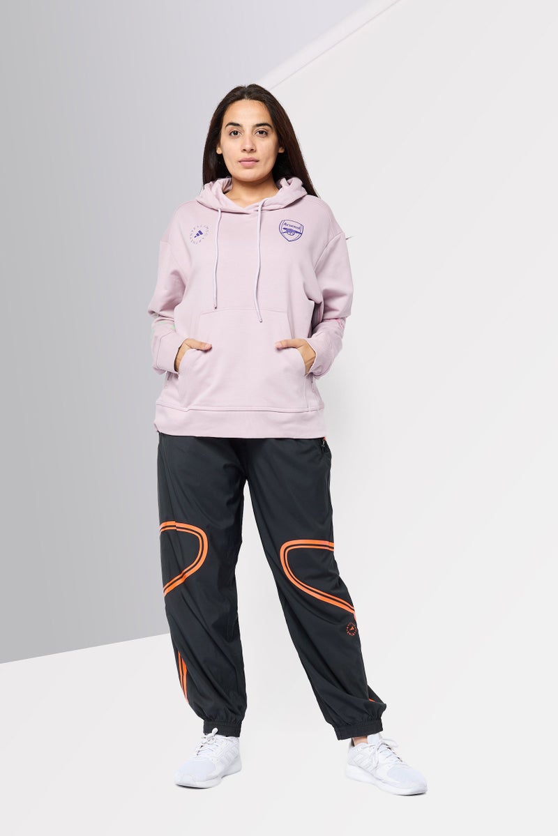 Adidas Adidas by Stella McCartney Women Sportswear Fit Long Sleeves Arsenal Outdoor Hoodie, Mauve  - Image 2