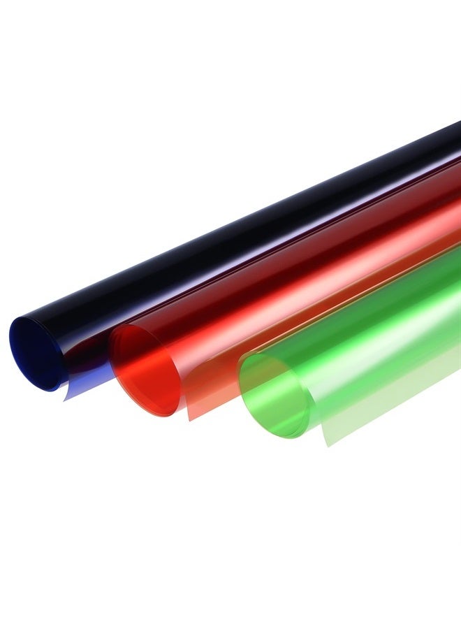 Gel Color Filter Paper Polyester Film 40x50cm Red Blue Green for Photo Studio Red Head Light