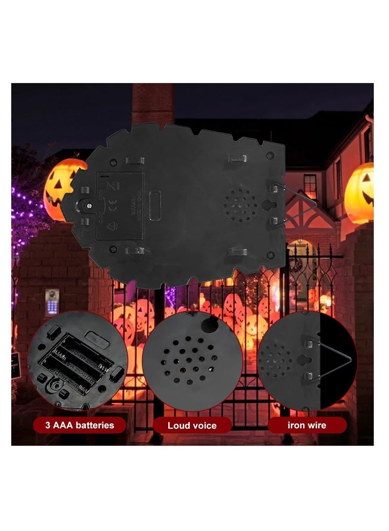 Halloween Doorbell, Halloween Eyeball Doorbell, Animated Eyeball Doorbells,Halloweens Door Decorations with Spooky Sound and Light Up Eyeballs,Door Decorations Party DoorbellProp for Halloweens - Image 5
