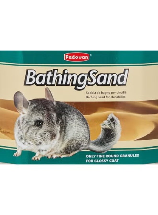 Padovan Bathing Sand 2L – Natural Hygienic Bath Sand for Chinchillas, Hamsters & Small Rodents - Image 2