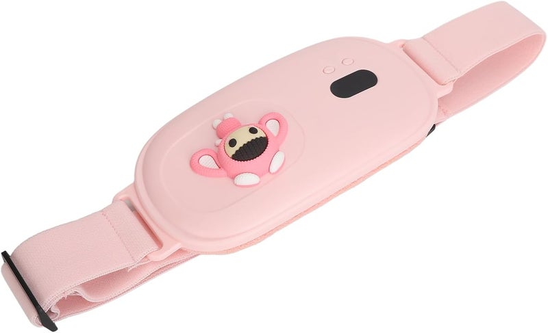 klarako Intelligent Heating Waist Belt for Soothing Relief, Adjustable Temperature, Vibrating Massage, Large Heating Area, Soft Flannel for Comfort - Image 2