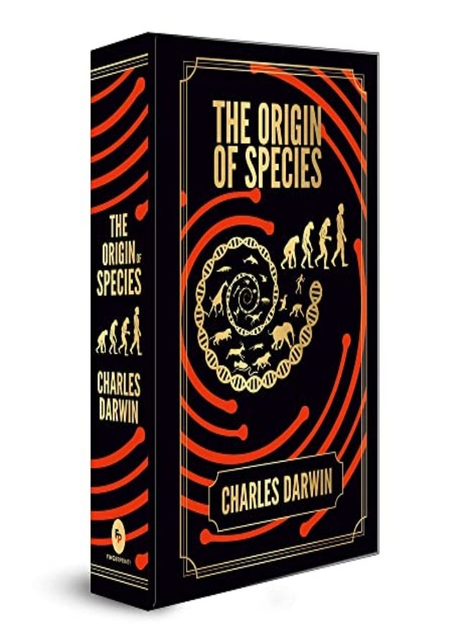 The Origin Of Species Deluxe Hardbound Edition by Charles Darwin Hardcover 