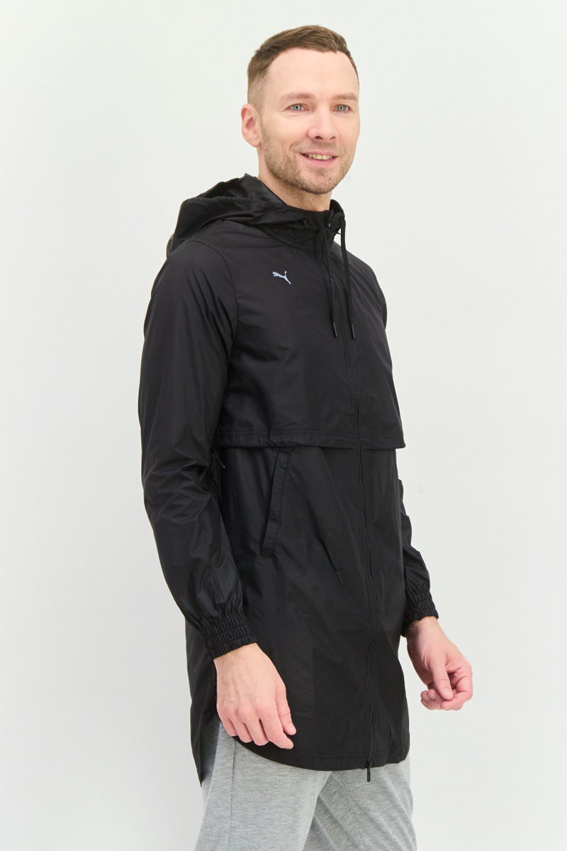 PUMA Men Sportswear Fit Hooded Training Jackets, Black  - Image 2