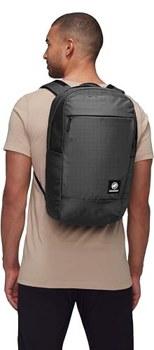 Mammut Daypack Backpack Mens and Womens Laptop Pocket Ideal for Hiking School and Travel Black 25 Liter - Image 3