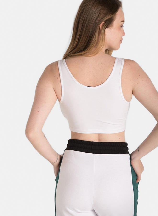 Marco Bergamo CROPPED TOP WITH WIDE STRAPS  - Image 4