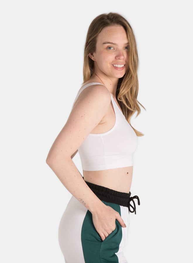 Marco Bergamo CROPPED TOP WITH WIDE STRAPS  - Image 3