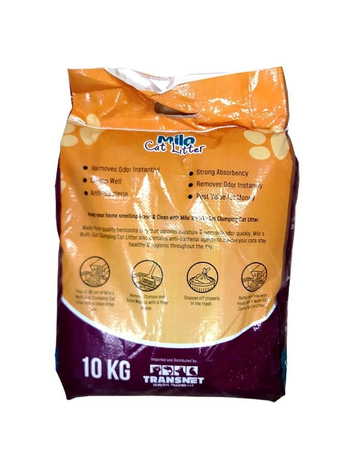 Milo Cat Litter Jasmine 10KG  - Image 2