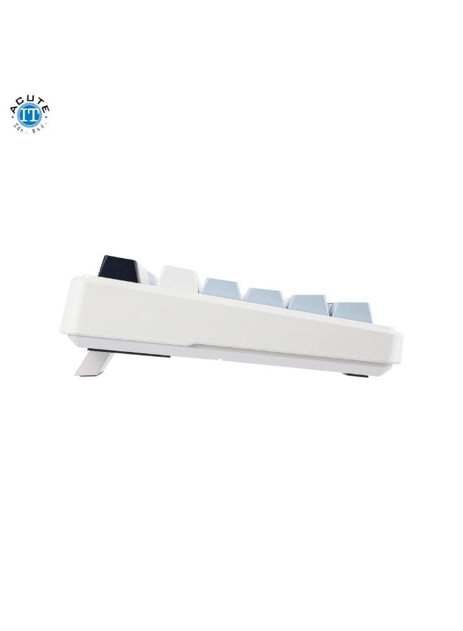 AULA F99 Gasket Mechanical Keyboard White Blue - Image 3