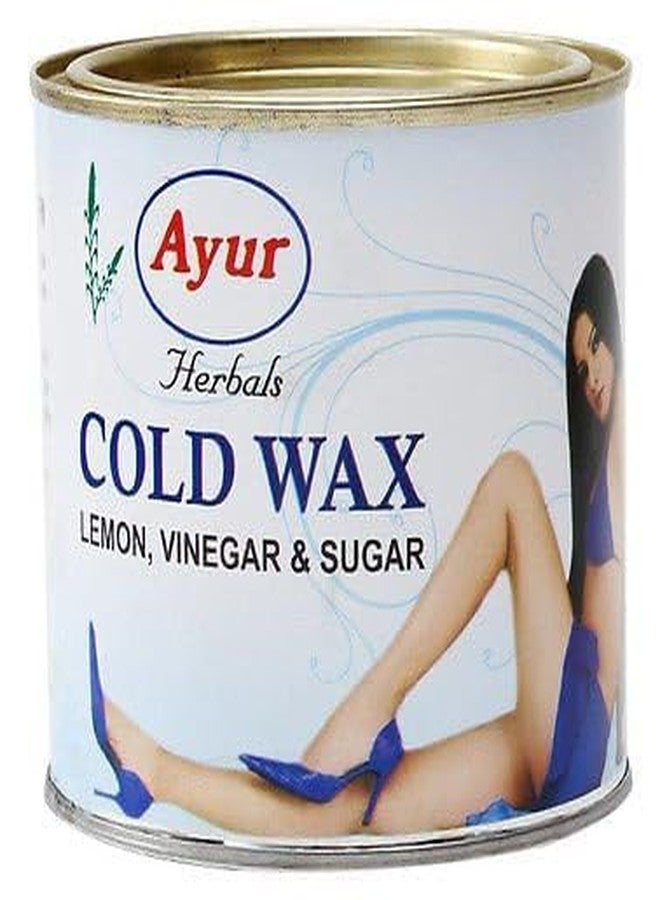 Ayur Herbals Cold Wax - 600g x 1 Can - Image 1