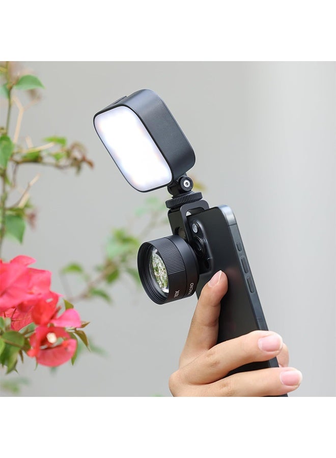 يولانزي عدسة ماكرو للهاتف ULANZI CL-003، عدسة كاميرا هاتف عالية الدقة 75 مم لخيط 17 مم، متوافقة مع جراب قفص الهاتف الذكي iPhone وSamsung مع محول 17 مم - Image 5