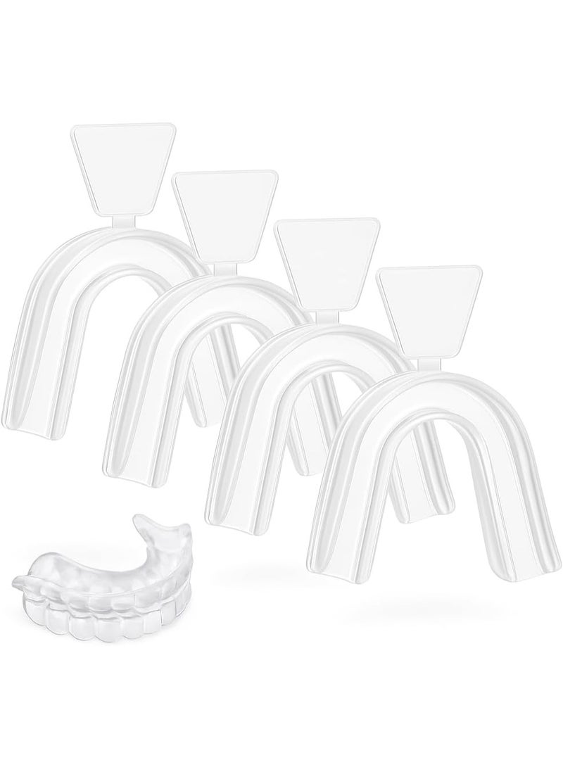 JOUDIYA Teeth Whitening Kit, 4 Pcs Mouth Guard for Teeth Grinding, Thermoplastic Teeth Grinding Guard for Whitening Teeth Bleaching Grinding Protecting, Moldable Gum Shield - Image 1