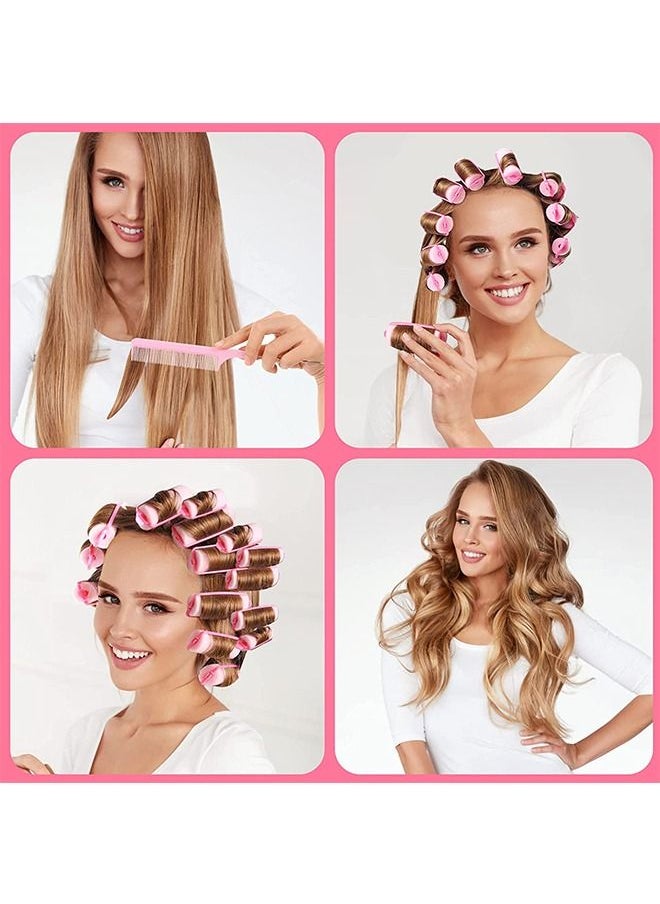 Ant - 12-Pieces Foam Sponge Hair Rollers, Soft Sleeping Hair Curler Flexible, Hair Styling Sponge Curlers Hairdressing Curlers for Hairdressing Styling - Image 1