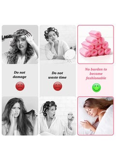 Ant 12-Pieces Foam Sponge Hair Rollers, Soft Sleeping Hair Curler Flexible, Hair Styling Sponge Curlers Hairdressing Curlers for Hairdressing Styling  - Image 3