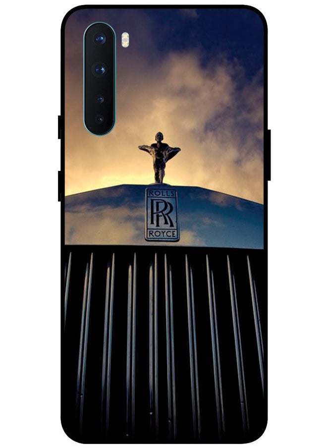 EYE CATCH - Protective Case Cover For OnePlus Nord Smart Series Printed Protective Case Cover for OnePlus Nord Rolls Royce Logo - Image 1