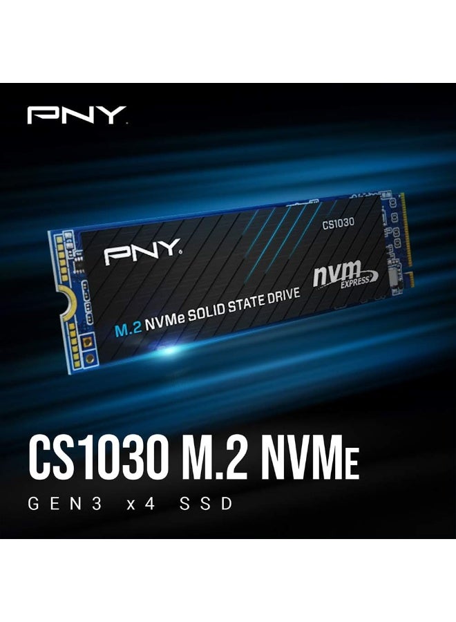 PNY Technologies PNY CS1030 500GB M.2 NVMe PCIe Gen3 x4 Internal Solid State Drive (SSD) - M280CS1030-500-RB - Image 2