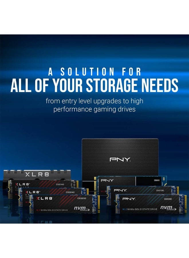 PNY Technologies PNY CS1030 500GB M.2 NVMe PCIe Gen3 x4 Internal Solid State Drive (SSD) - M280CS1030-500-RB - Image 5
