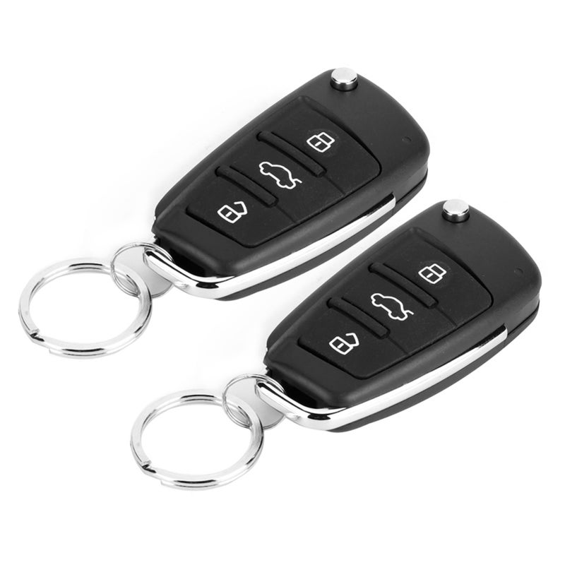 Keyless Entry System Universal Car Remote Lock Unlock Central Lock Kit with Direction Light Flashing - Remote Trunk Opening Keyless Central Lock for Car Security - Image 3