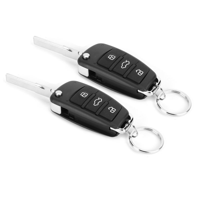 Keyless Entry System Universal Car Remote Lock Unlock Central Lock Kit with Direction Light Flashing - Remote Trunk Opening Keyless Central Lock for Car Security - Image 4