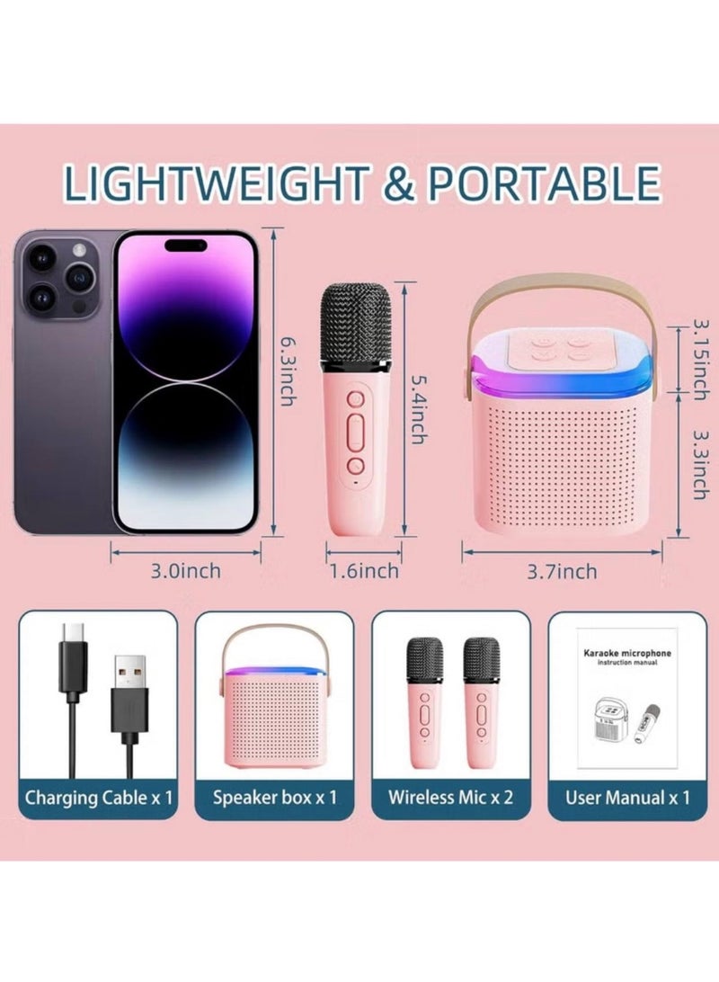 AEMAI K22 WIELESS KARAOKE SPEAKER WITH MICROPHONE-RGB LIGHT, PORTABLE BLUETOOTH SPEAKER - Image 2