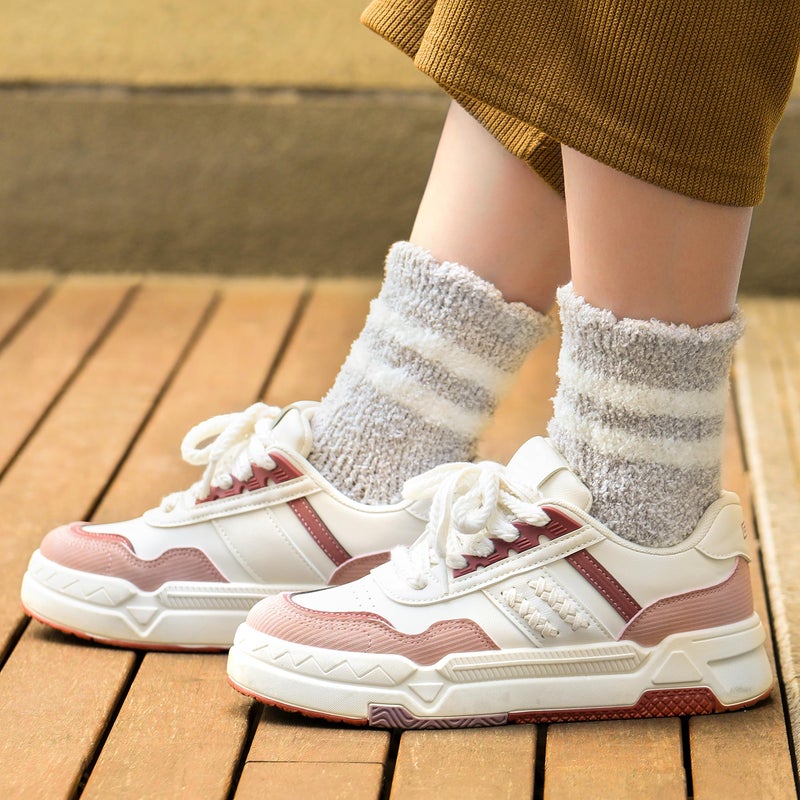 Pleneal Fuzzy Socks for Women - Womens Fluffy Socks, Warm Cozy Winter Slipper Sock for Women Sleep Christmas Home socks - Image 5