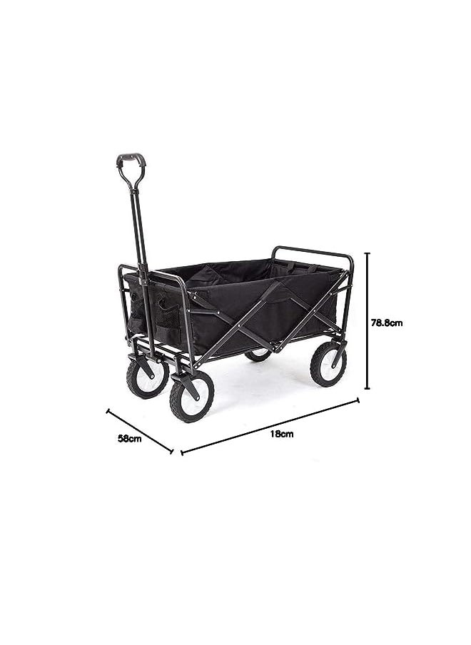 Zaboon - Hand Cart Trolley Black Black - Image 1