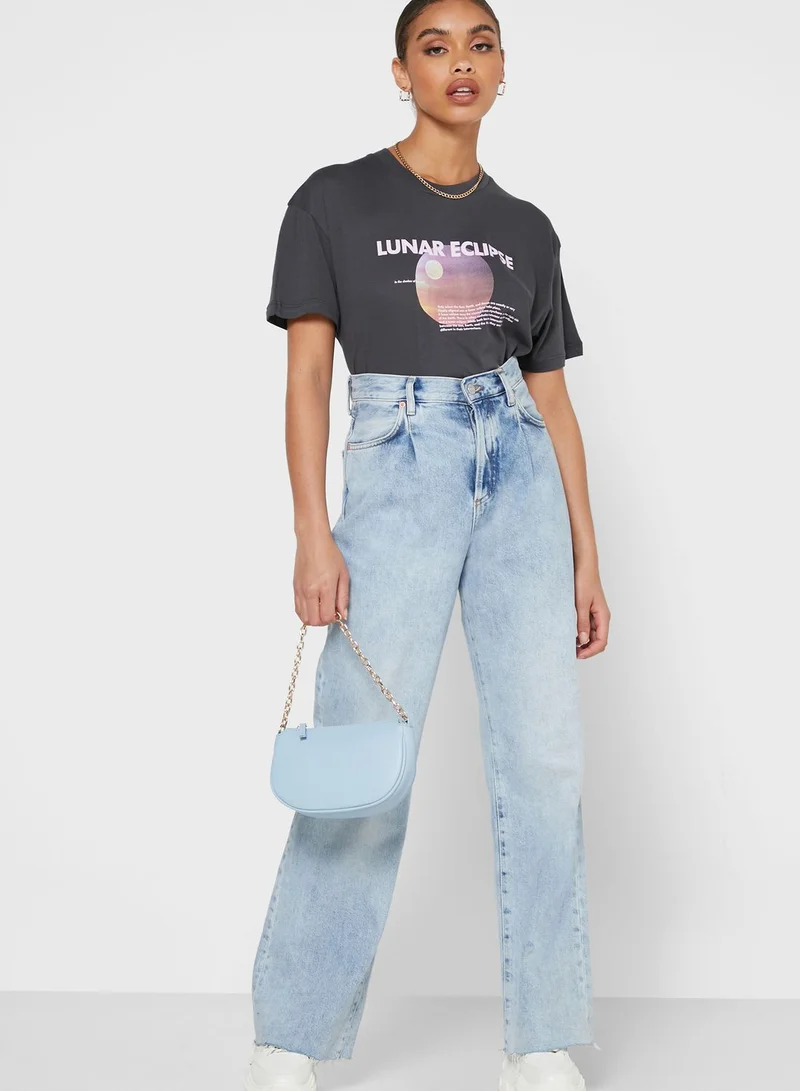 Topshop Petite Graphic T-Shirt
