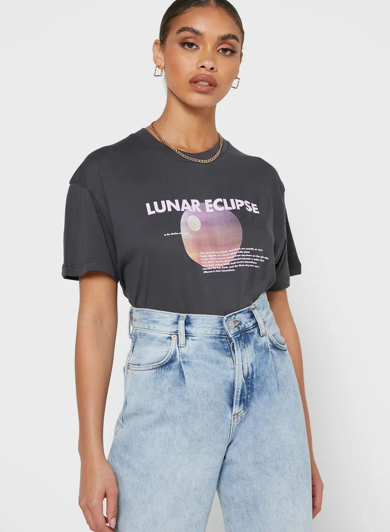 Topshop Petite Graphic T-Shirt