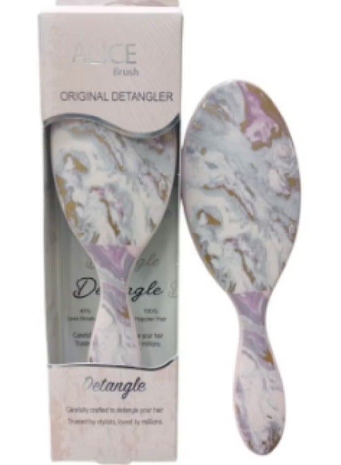 أليس فرشاة أليس الأصلية لفك تشابك الشعر، مصممة بعناية لفك تشابك شعرك