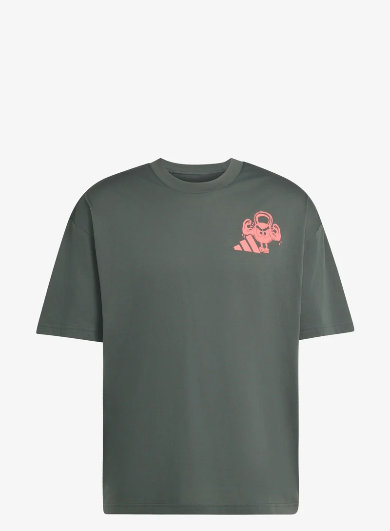 Adidas CLIMACOOL FUN TRAINING Graphic T-Shirt