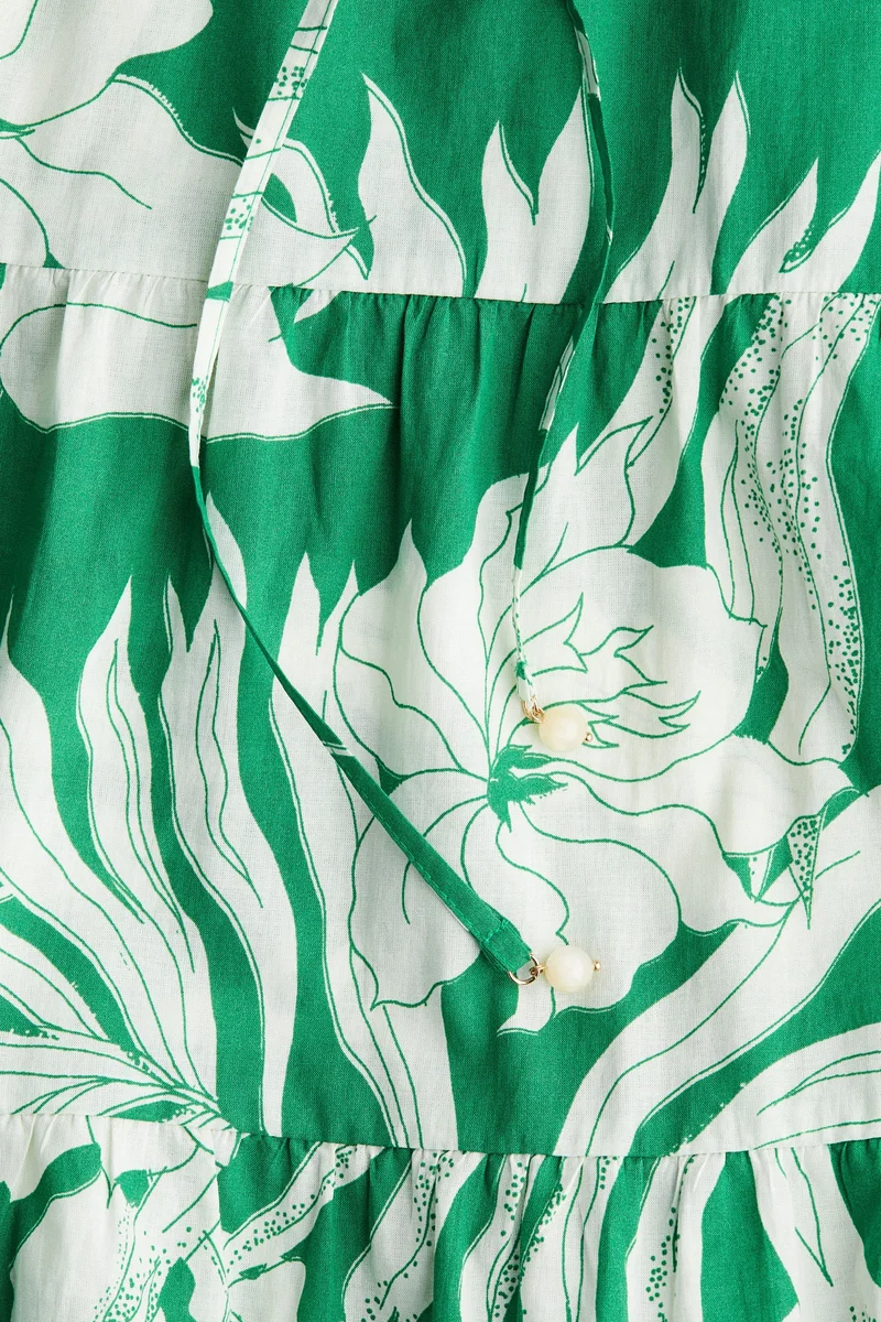 H&M Long cotton dress