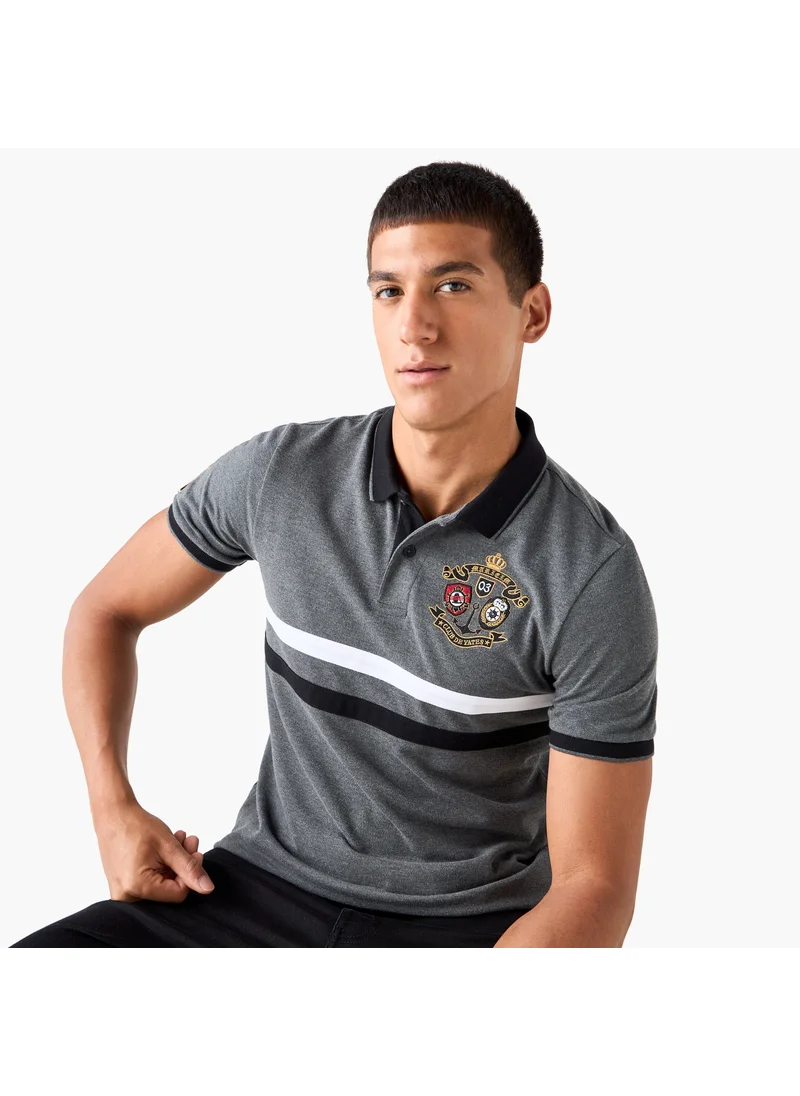سبلاش فيڤ Embroidered Polo T-shirt
