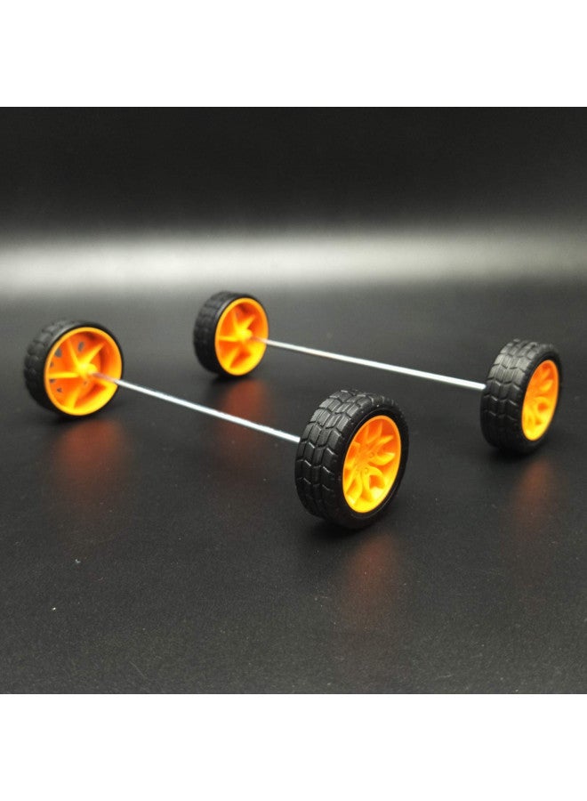 EUDAX 82 pcs Plastic Gear Package Kit DIY Gear Assortment Accessories Set for Toy Motor Car Robot Various Gear Axle Belt Bushings - Image 4