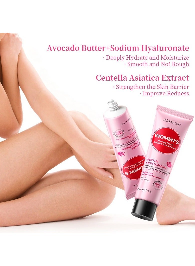 Kormesic كريم لطيف لإزالة الشعر للنساء 100 جرام - بشرة ناعمة وطرية - Image 3