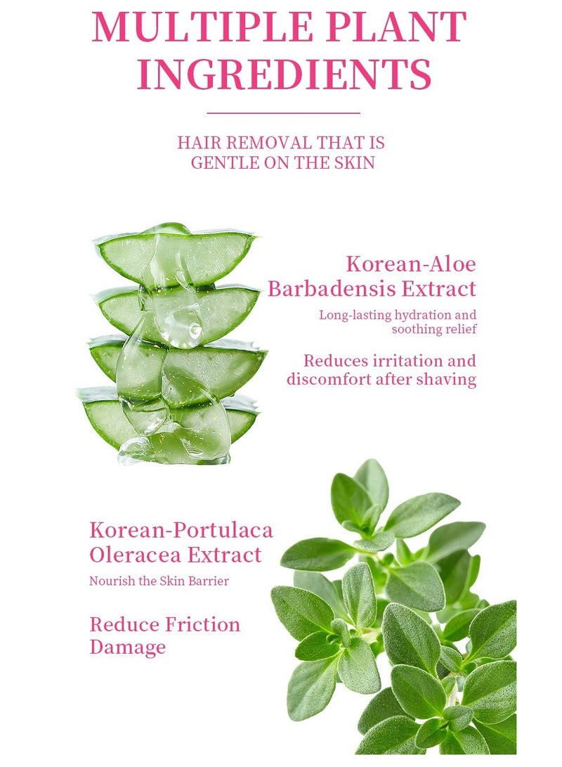 Kormesic كريم لطيف لإزالة الشعر للنساء 100 جرام - بشرة ناعمة وطرية - Image 5