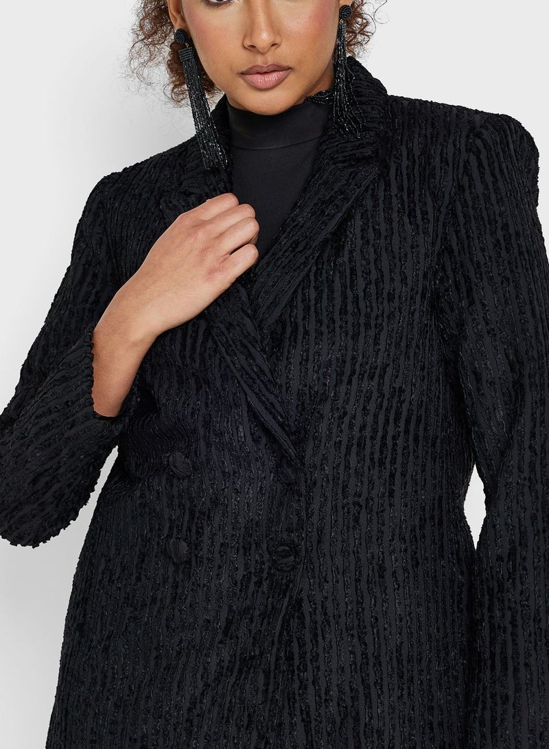 Montania Ribbed Knitted Blazer  - Image 3