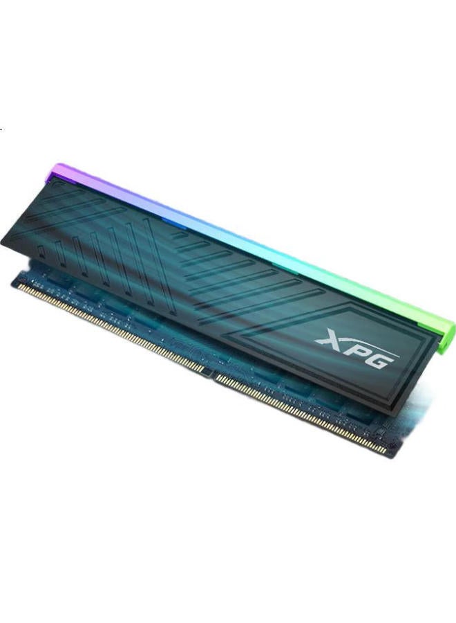 ADATA أADATA (أADATA) 32Gb(16Gb*2) مجموعة DDR4 3600MHz ذاكرة سطح المكتب XPG Spectrix D35G ذاكرة ألعاب RGB سوداء - Image 1