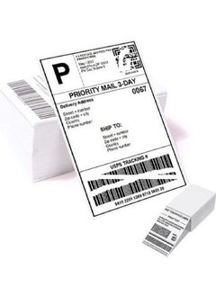 Thermal Direct Shipping Label Paper, 10cmx15cm, (4x6 )Thermal Labels Adhesive Labels, Folding Shipping Labels with Self Adhesive.Pack 1000 Labels