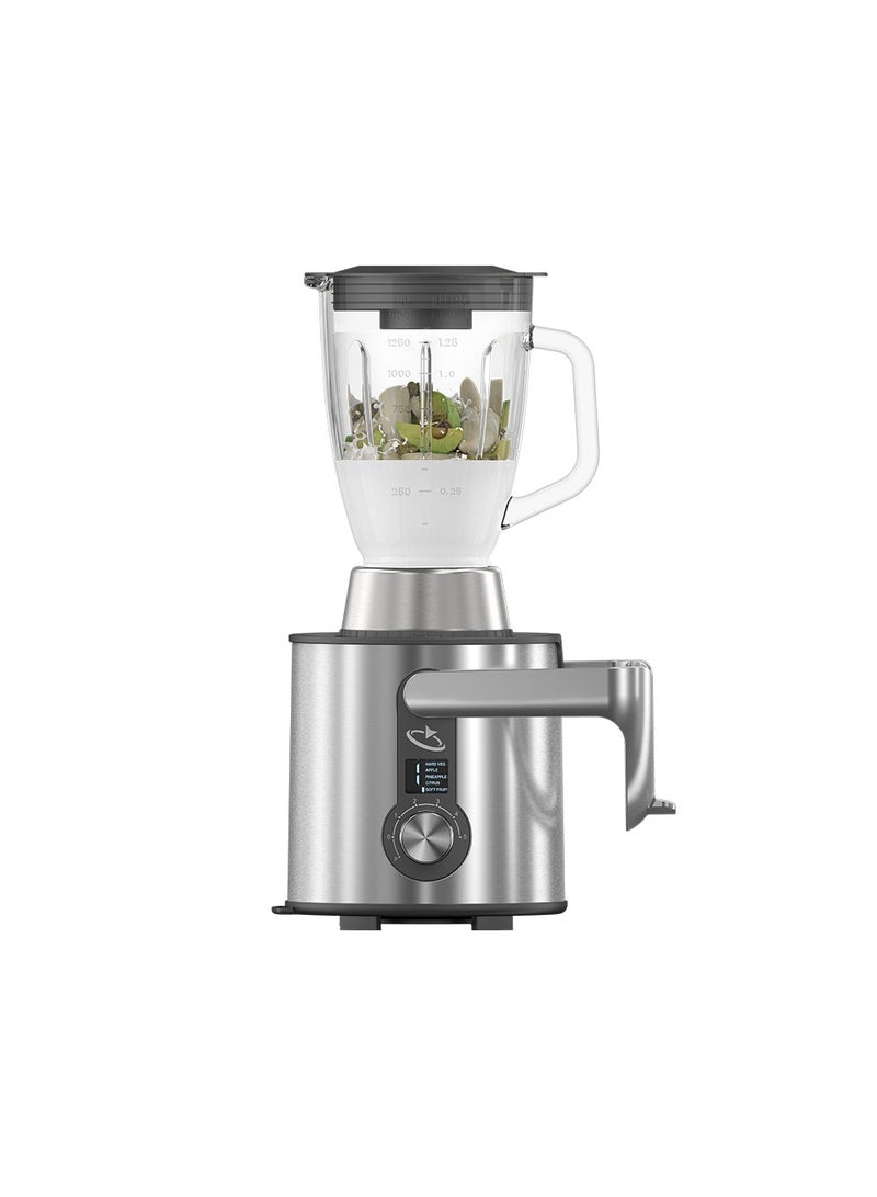 Goaltage FreshMax Juice Maker 4-in-1 Titanium-Coated Blades Glass Blender including Powerful Blades, 5-Speed Adjustments with LCD Display, Safety Lock, Multi-Functionality - Image 2