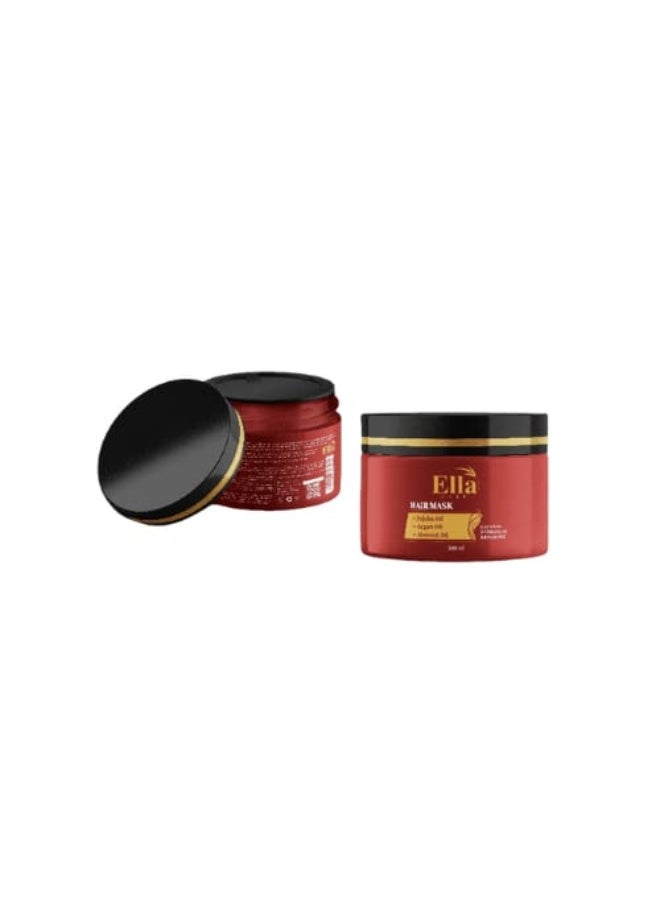 Ella Care Mask with a mixture of natural oils Argan oil, Sesame oil and Jojoba oil from ella care, 500 ml - Image 4