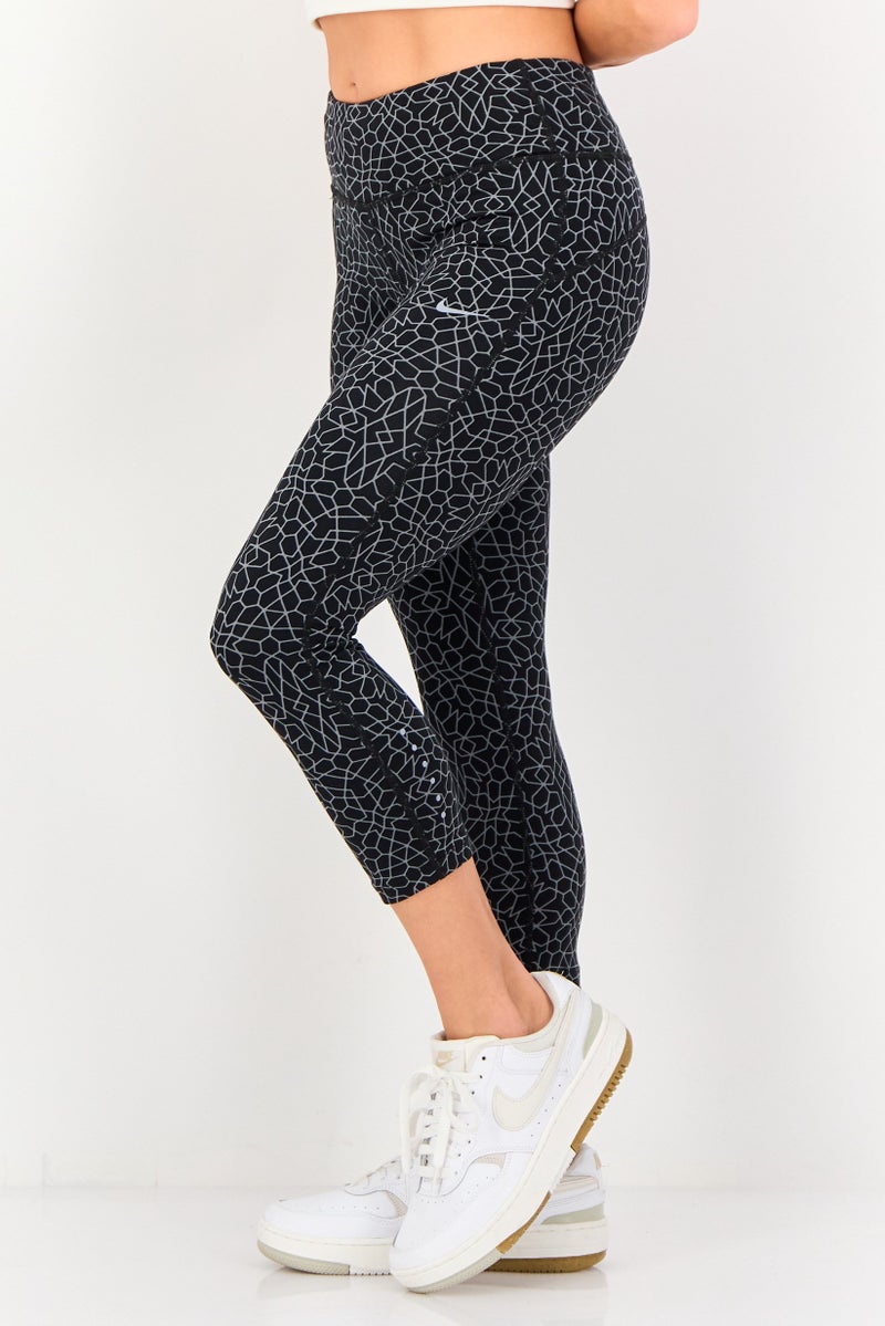 Nike Women Tight Fit Training Leggings, Black - Image 2