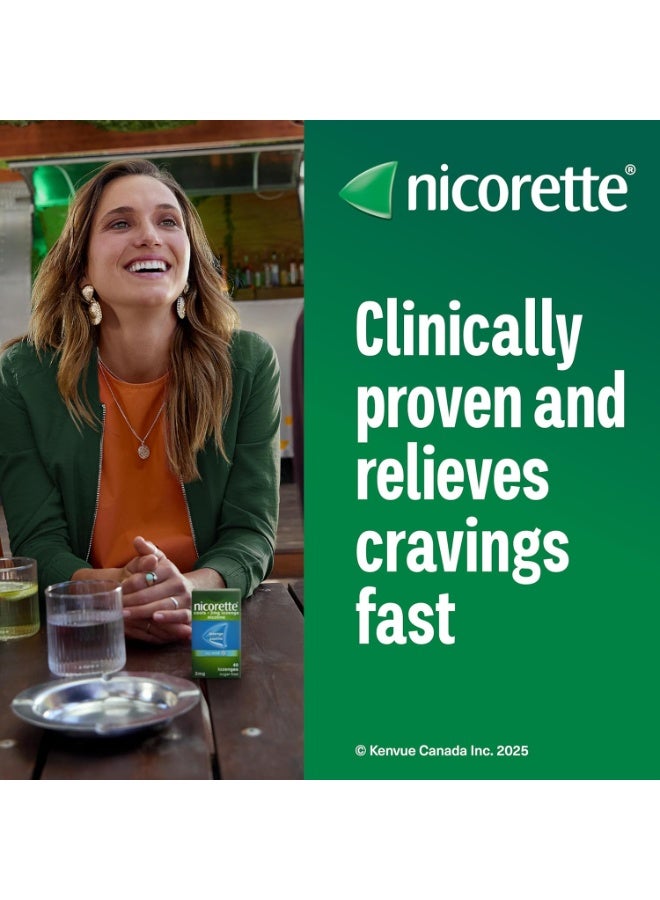 Nicorette 2mg Lozenges Mint 80 Count - Image 4